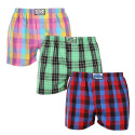 3PACK Boxershorts til mænd Styx classic elastic flerfarvet (3A102729)