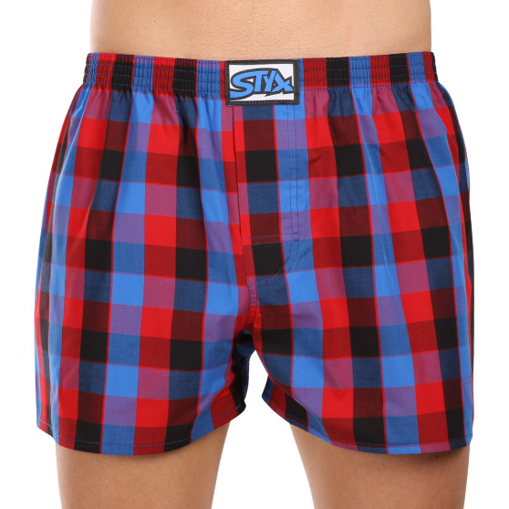 3PACK Boxershorts til mænd Styx classic elastic flerfarvet (3A102729)