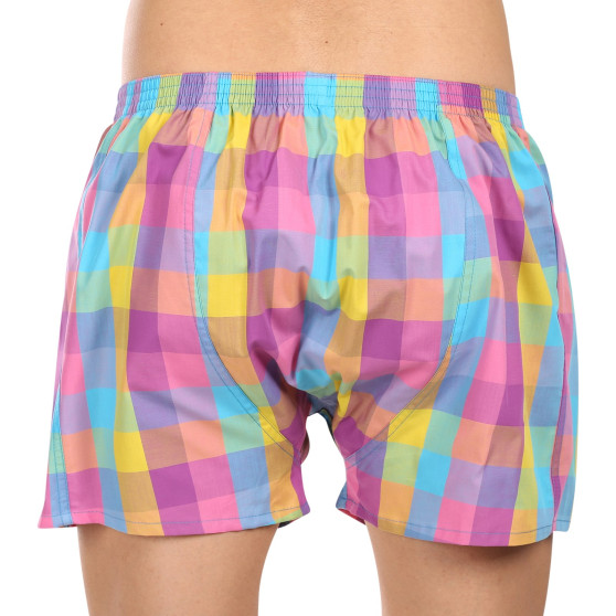 3PACK Boxershorts til mænd Styx classic elastic flerfarvet (3A102729)