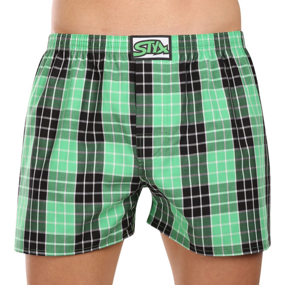 3PACK Boxershorts til mænd Styx classic elastic flerfarvet (3A102729)