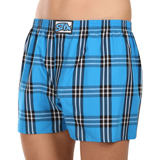 3PACK Boxershorts til mænd Styx classic elastic flerfarvet (3A102830)