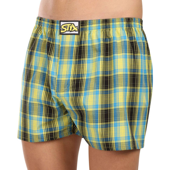 5PACK Boxershorts til mænd Styx classic elastic flerfarvet (5A102125)