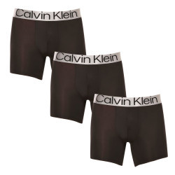 3PACK Boxershorts til mænd Calvin Klein sort (NB3075A-7V1)