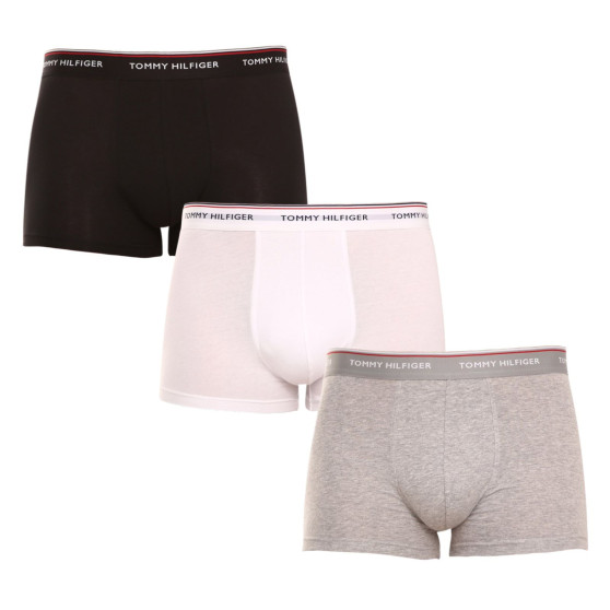 3PACK Boxershorts til mænd Tommy Hilfiger flerfarvet (1U87903842 004)