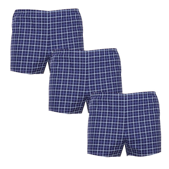 3PACK Boxershorts til mænd Foltýn blå (3xK55)