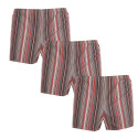 3PACK Boxershorts til mænd Foltýn røde striber (3xK52)