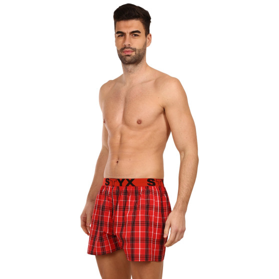 5PACK Boxershorts til mænd Styx sport elastik flerfarvet (5B093120)