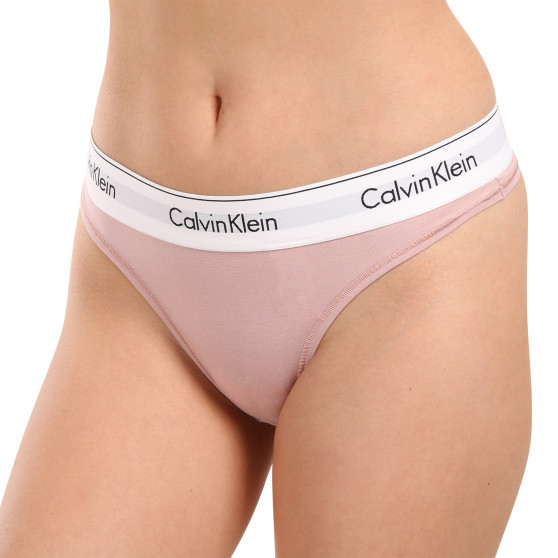 G-streng til kvinder Calvin Klein pink (F3786E-TQO)