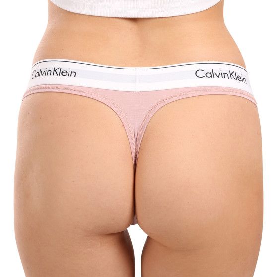 G-streng til kvinder Calvin Klein pink (F3786E-TQO)