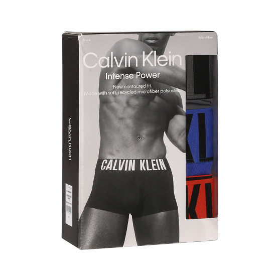 3PACK Boxershorts til mænd Calvin Klein flerfarvet (NB3775A-MDI)