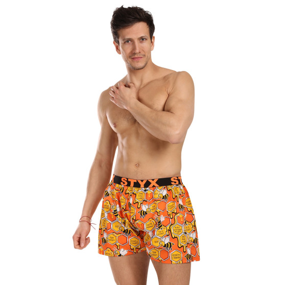 Boxershorts til mænd Styx kunst sport gummi bier (B01654/2)