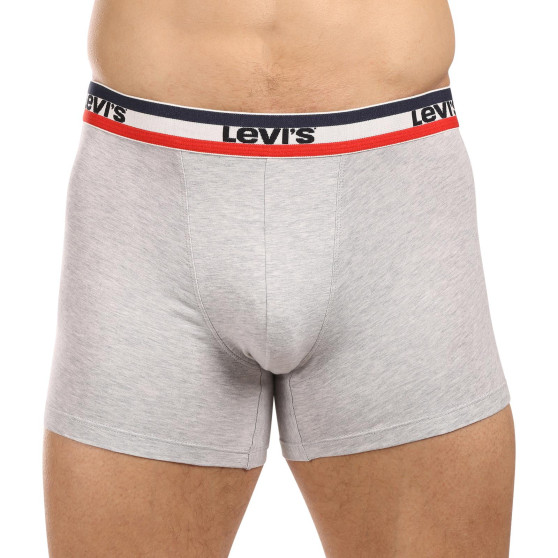 3PACK Boxershorts til mænd Levis flerfarvet (100002870 011)