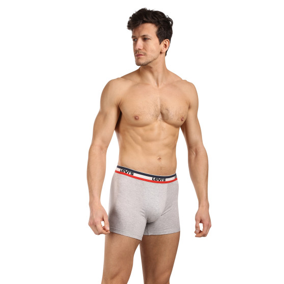 3PACK Boxershorts til mænd Levis flerfarvet (100002870 011)