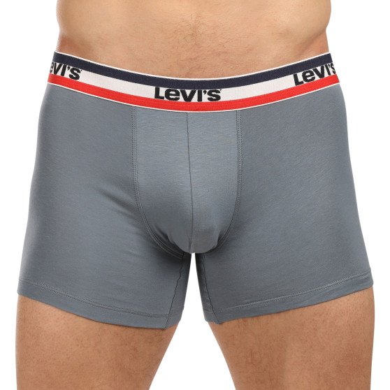 3PACK Boxershorts til mænd Levis flerfarvet (100002870 011)