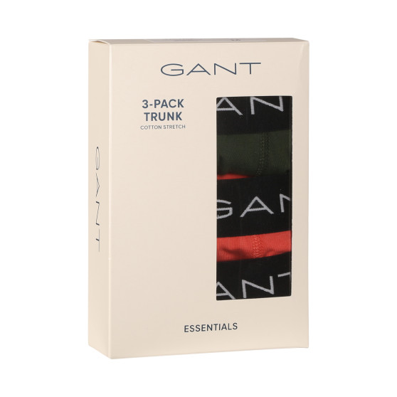 3PACK Boxershorts til mænd Gant flerfarvet (902413003-313)