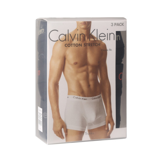 3PACK Boxershorts til mænd Calvin Klein sort (U2662G-MWO)