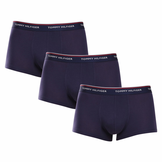 3PACK Boxershorts til mænd Tommy Hilfiger mørkeblå (1U87903841 409)