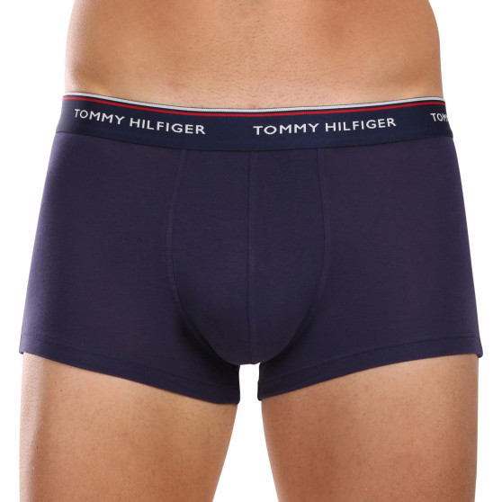 3PACK Boxershorts til mænd Tommy Hilfiger mørkeblå (1U87903841 409)