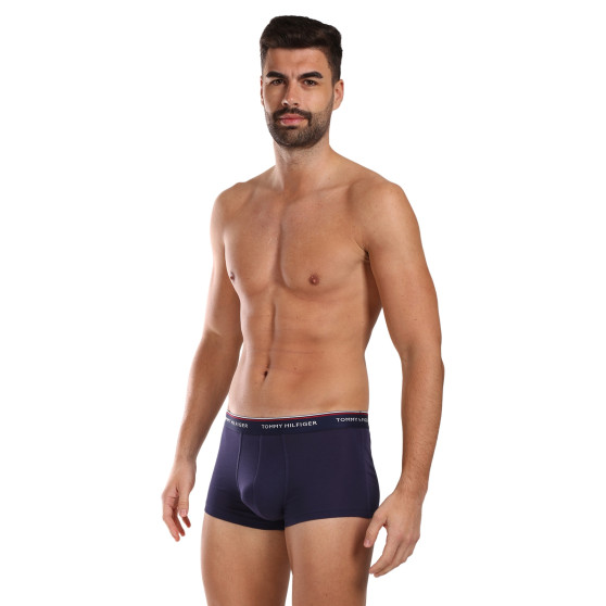 3PACK Boxershorts til mænd Tommy Hilfiger mørkeblå (1U87903841 409)