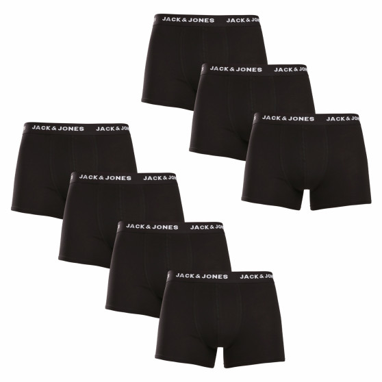 7PACK Boxershorts til mænd Jack and Jones sort (12171258)