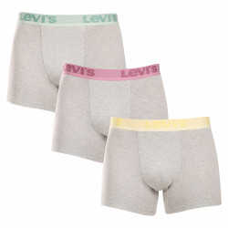 3PACK Boxershorts til mænd Levis flerfarvet (905045001 025)