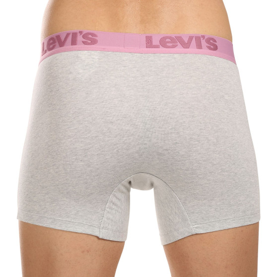 3PACK Boxershorts til mænd Levis flerfarvet (905045001 025)