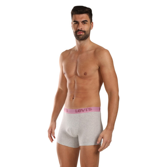 3PACK Boxershorts til mænd Levis flerfarvet (905045001 025)