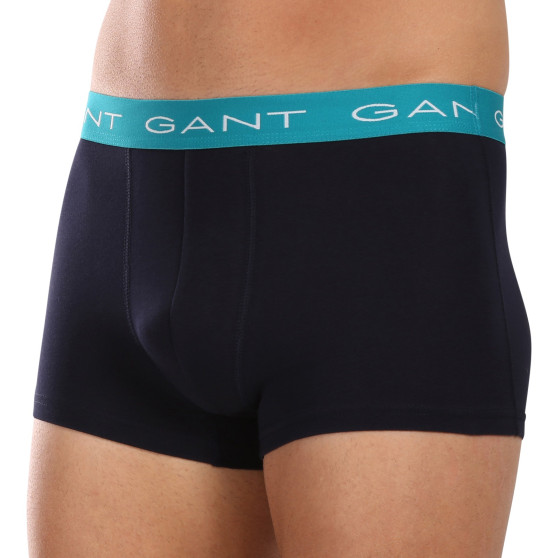 3PACK Boxershorts til mænd Gant blå (902413003-779)