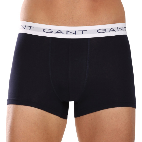 3PACK Boxershorts til mænd Gant blå (902413003-779)