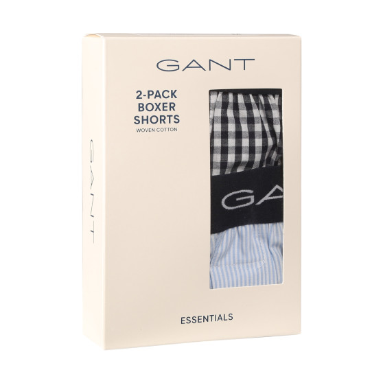 2PACK Boxershorts til mænd Gant flerfarvet (902412009-409)