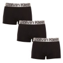 3PACK Boxershorts til mænd Calvin Klein sort (NB3130A-7V1)