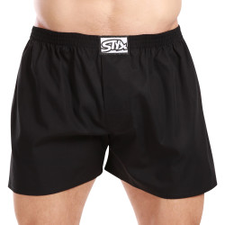 Boxershorts til mænd Styx classic elastic sort (A960)