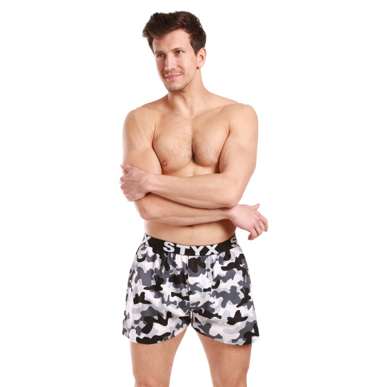 3PACK Boxershorts til mænd Styx art sports gummi flerfarvet (3B14789)