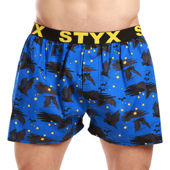 3PACK Boxershorts til mænd Styx art sports gummi flerfarvet (3B14789)