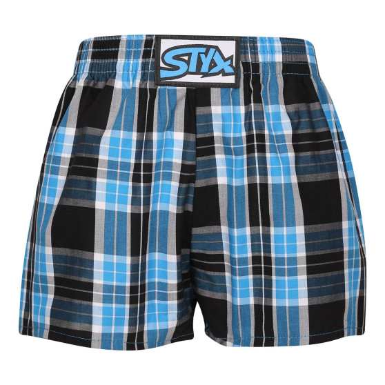 3PACK Børneshorts Styx klassisk elastik flerfarvet (3J102123)