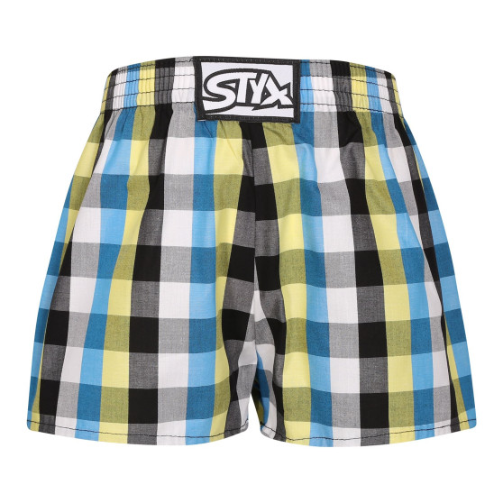 3PACK Børneshorts Styx klassisk elastik flerfarvet (3J102426)