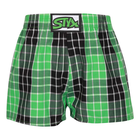 3PACK Børneshorts Styx klassisk elastik flerfarvet (3J102729)