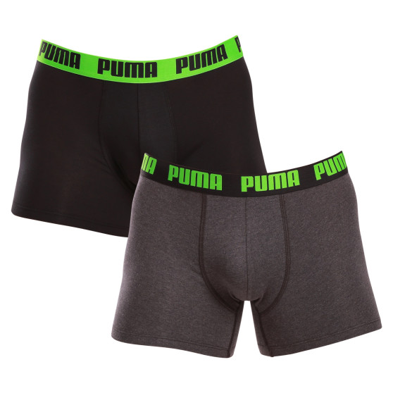 2PACK Boxershorts til mænd Puma flerfarvet (701226387 018)