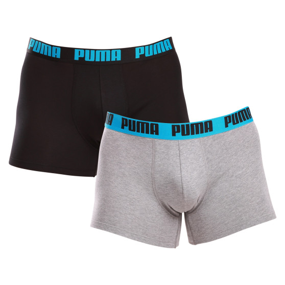 2PACK Boxershorts til mænd Puma flerfarvet (701226387 019)