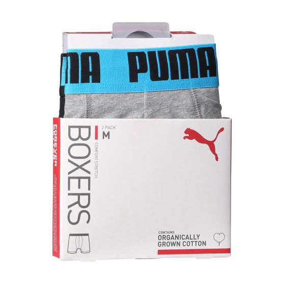 2PACK Boxershorts til mænd Puma flerfarvet (701226387 019)