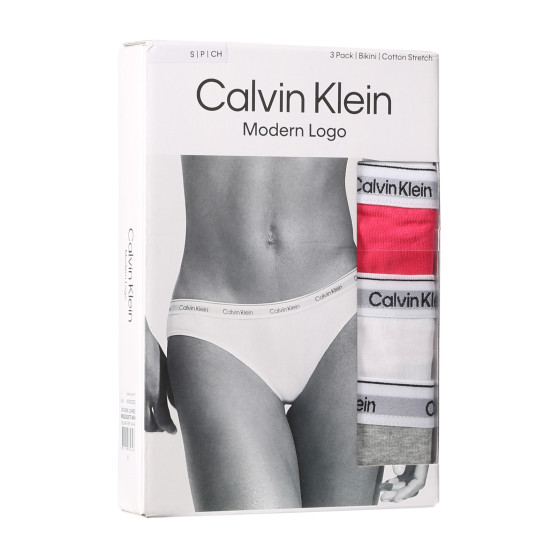 3PACK Dametrusser Calvin Klein flerfarvet (QD5207E-NP4)