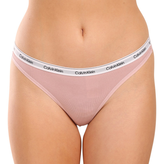 3PACK G-streng til kvinder Calvin Klein flerfarvet (QD5209E-NP6)