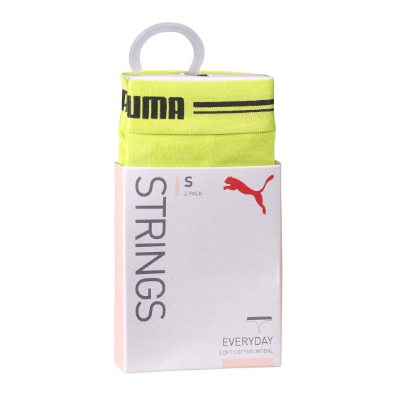 2PACK G-streng til kvinder Puma gul (603034001 021)