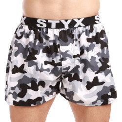 Boxershorts til mænd Styx art sports gummi camouflage (B1457)