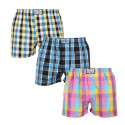 3PACK Boxershorts til mænd Styx classic elastic flerfarvet (3A102228)