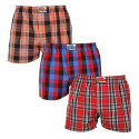 3PACK Boxershorts til mænd Styx classic elastic flerfarvet (3A102327)