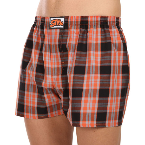 3PACK Boxershorts til mænd Styx classic elastic flerfarvet (3A102327)