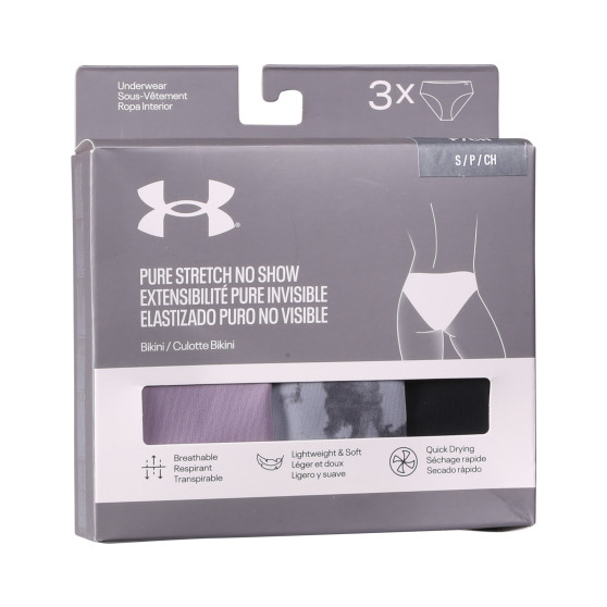 3PACK Dametrusser Under Armour flerfarvet (1383898 035)