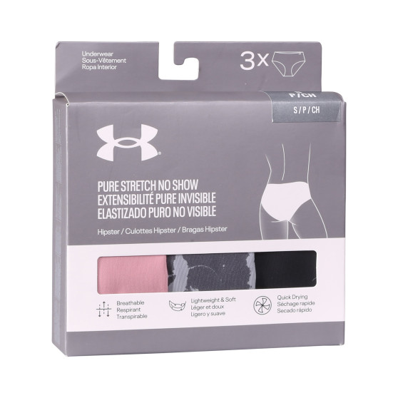 3PACK Dametrusser Under Armour flerfarvet (1383896 035)