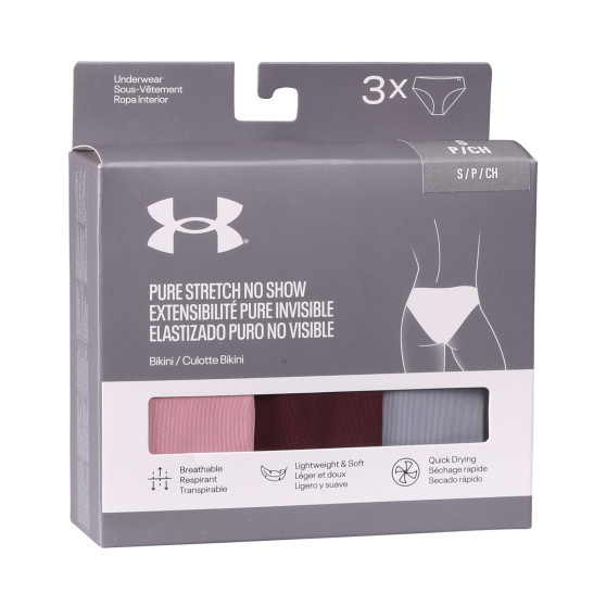 3PACK Dametrusser Under Armour flerfarvet (1383897 697)